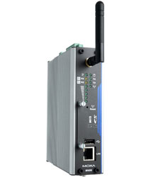 MOXA W406 - RISC    GSM/GPRS/EDGE, 4 DI, 4 DO, 2 serial , Ethernet, SD