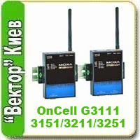 MOXA OnCell G3111/3151 - 1-  RS-232  RS-422/485 GSM IP 
