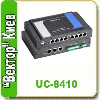  MOXA UC-8410 -   RISC-  8 serial , 3 LAN, 4 DIO, CompactFlash, 2 USB   