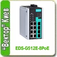  EDS-G512E-8PoE - 12G-  Gigabit PoE+ Ethernet 