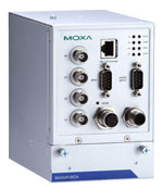 MOXA MxNVR-MO4 4 канальный H.264 / MJPEG потоковый видеорегистратор для мобмльного видеонаблюдения