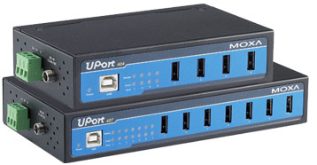 MOXA UPort 404, UPort  407 - 4 / 7-  USB HUB
